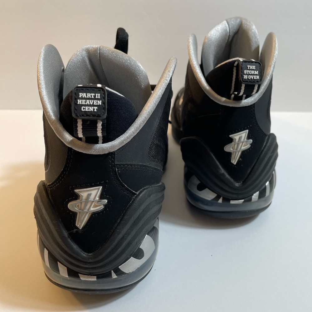 Nike Air Penny 5 Black and Silver